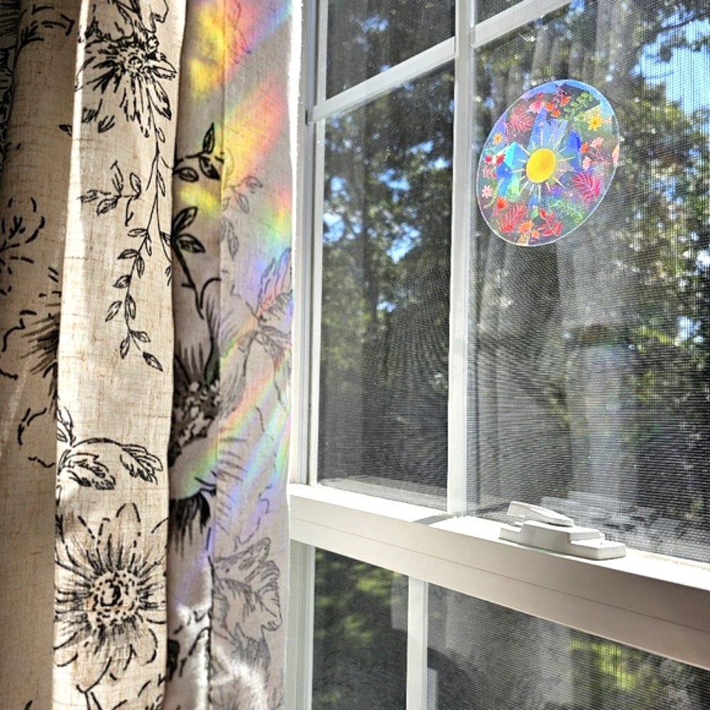HP🎉 🌈 Reflective Nature Window Sun Catcher Decal Sticker - Picture 6 of 6